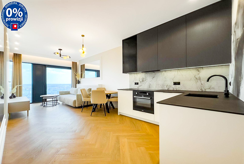 przestronne wnętrze luksusowego apartamentu na sprzedaż Katowice