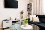 zbliżenie na salon w luksusowym apartamencie na sprzedaż Lublin