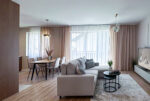 elegancki salon w ekskluzywnym apartamencie do sprzedaży Mielec