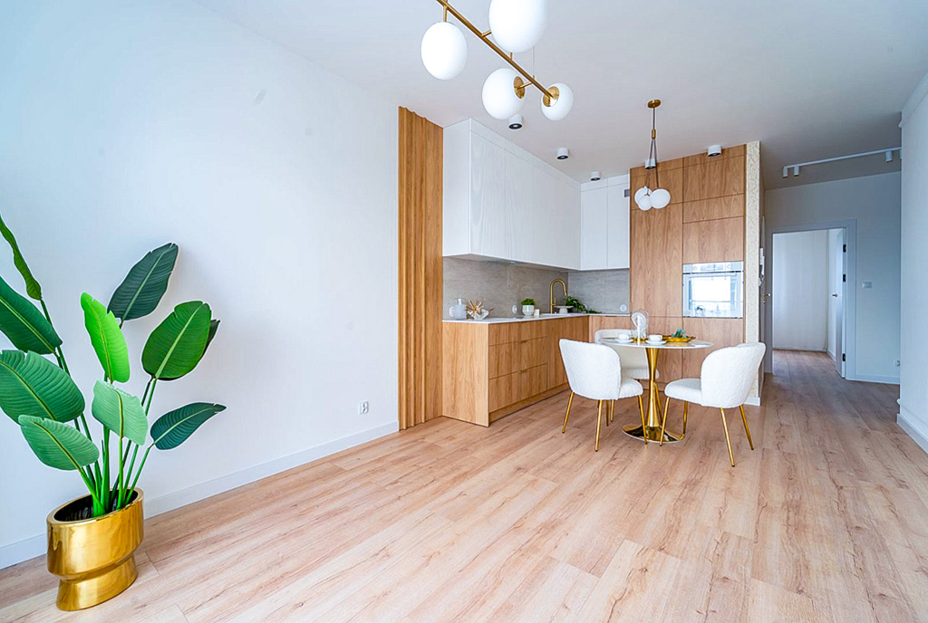Kameralne wnętrza ekskluzywnego apartamentu na sprzedaż Elbląg.