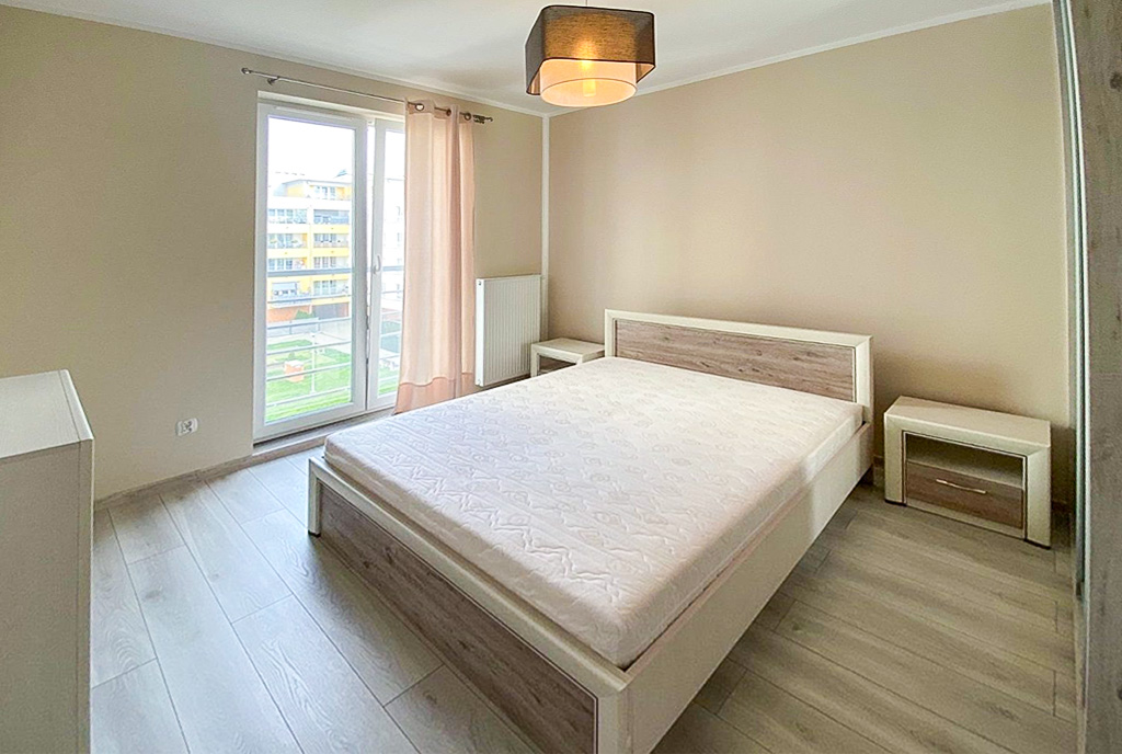imponująca sypialnia w ekskluzywnym apartamencie na wynajem Szczecin