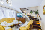 elegancki salon w ekskluzywnej willi do sprzedaży Ostrów Wielkopolski (okolice)