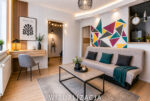 jeden z pokoi w luksusowym apartamencie na sprzedaż Katowice (okolice)