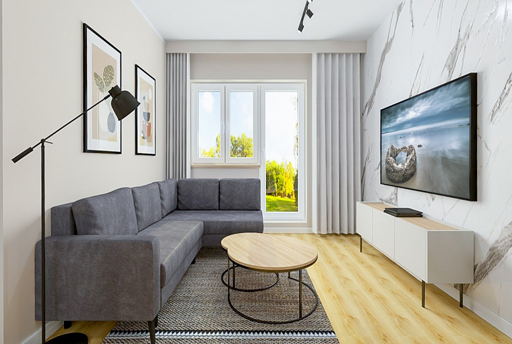 nowoczesne wnętrze ekskluzywnego apartamentu na sprzedaż Elbląg