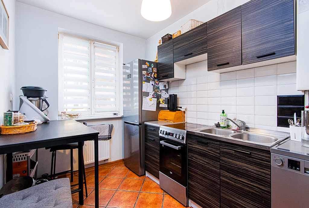 zabudowana kuchnia w ekskluzywnym apartamencie na sprzedaż Szczecin (okolice)