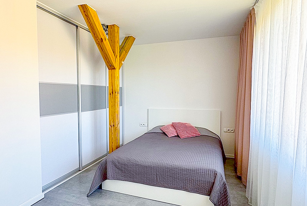 komfortowa sypialna w ekskluzywnym apartamencie do wynajęcia Szczecin