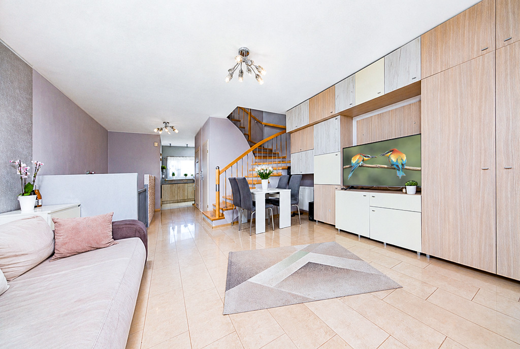 2-poziomwe wnętrze luksusowego apartamentu na sprzedaż Poznań (okolice)