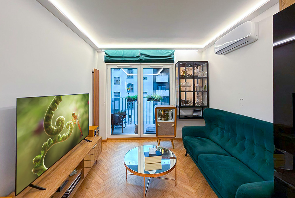 elegancki salon w ekskluzywnym apartamencie do sprzedaży Wrocław