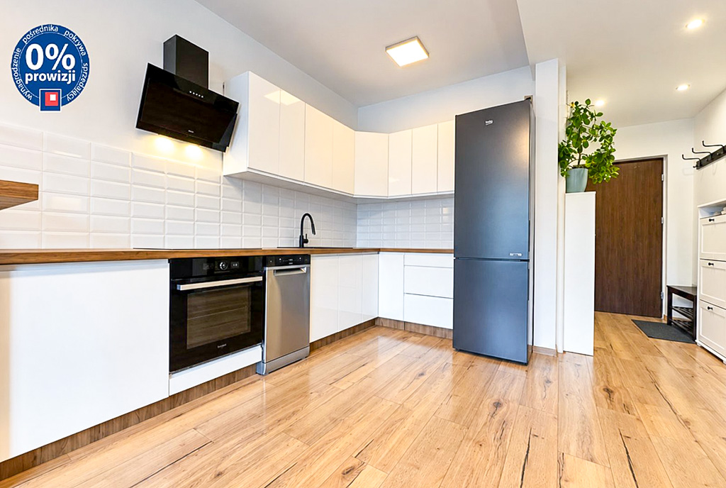 nowoczesna kuchnia w luksusowym apartamencie na sprzedaż Katowice (okolice)