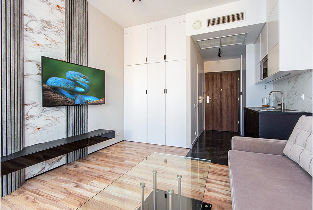 imponujące wnętrze ekskluzywnego apartamentu na sprzedaż Szczecin